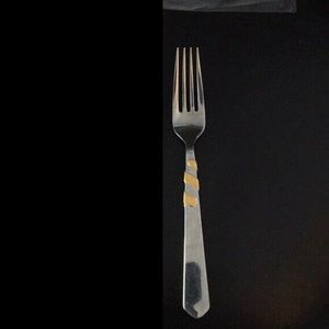 New Yamazaki Balteus Gold Accent Dinner Fork